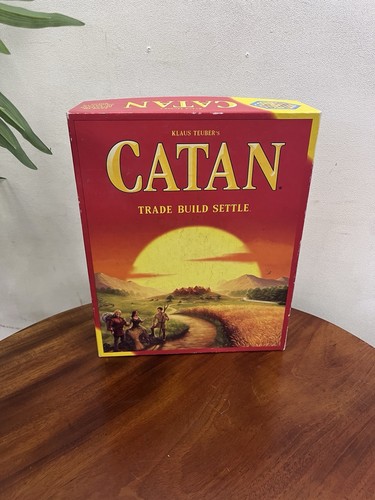 Settlers catan board - of, game