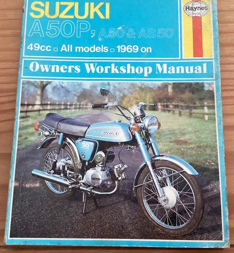 Suzuki a50p a50 as50 - suzuki, 1969