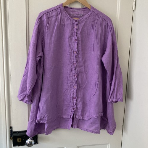 Grizas linen shirt - linen, vgc
