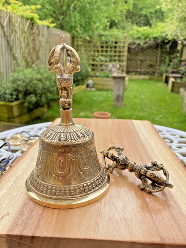 Tibetan bell and dorje set - dorje,