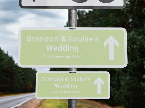 Personalised metal wedding - personalised,