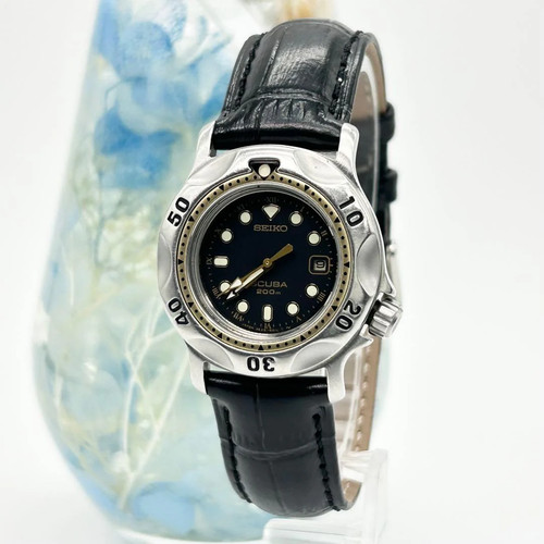 Seiko scuba 200m 3e25 0a10 - seiko,