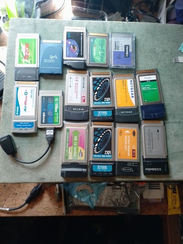 Job lot 15x vintage - 15x, pcmcia