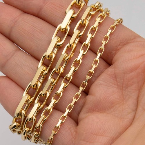 Solid 14k yellow - 14k, chunky