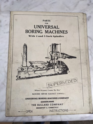 Bullard boring machine - 4, 5”