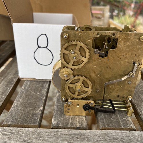 Franz hermle clock - clock, movement