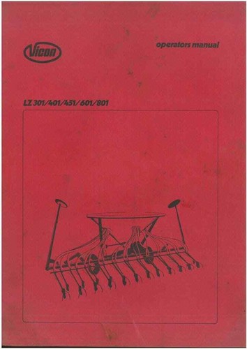 Vicon seed drill - drill, 401