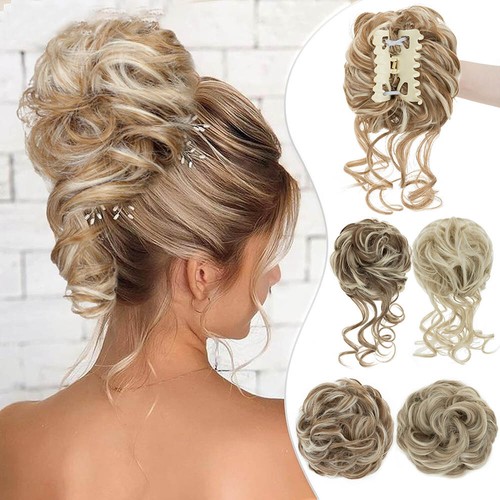Large thick messy bun - large,