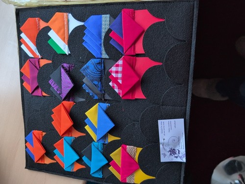 Pocket card hankie vintage - card,
