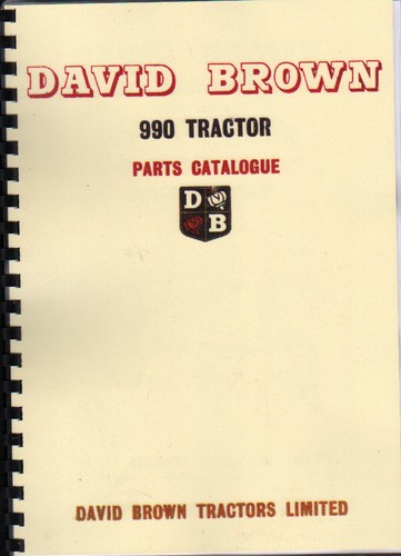 David brown 990 implematic - brown,