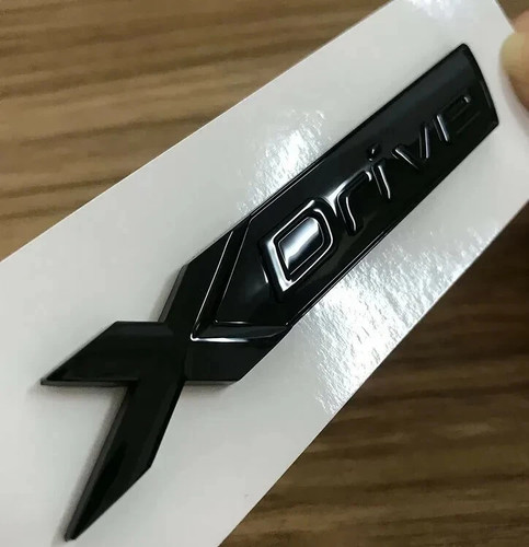New gloss black - x, badge