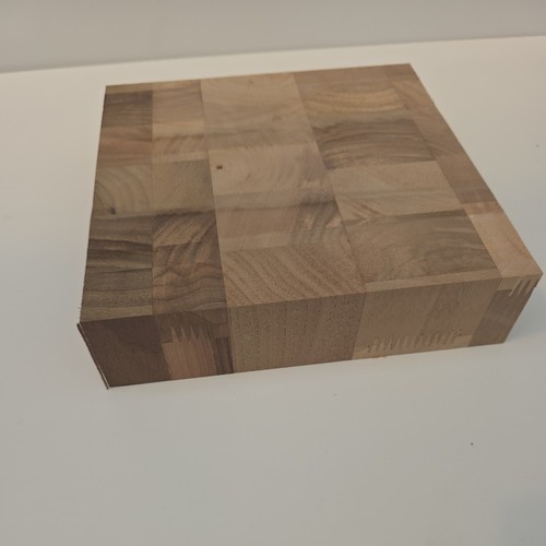 Walnut end grain wood turning - end,