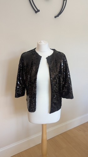 Next black sequin - black, open