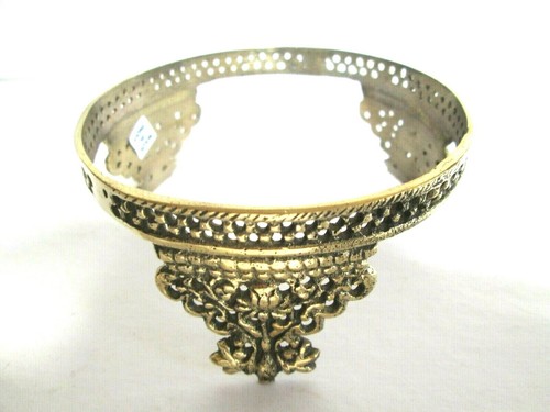 Solid brass crown - brass,