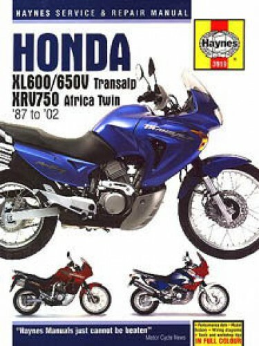 Haynes honda xl600 - haynes,