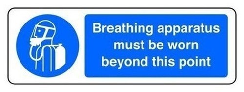 Breathing apparatus must - apparatus, be