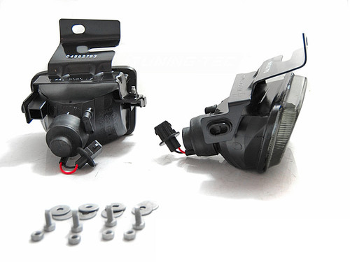 Smoked fog lights - , with