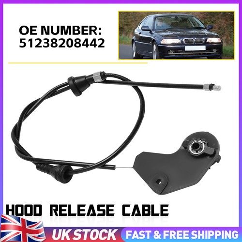 Bonnet hood release - 1x, cable