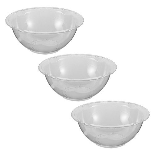 3pcs reusable transparent face - transparent,
