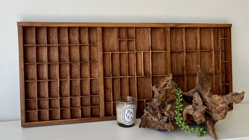 Vintage letterpress wooden - vintage,