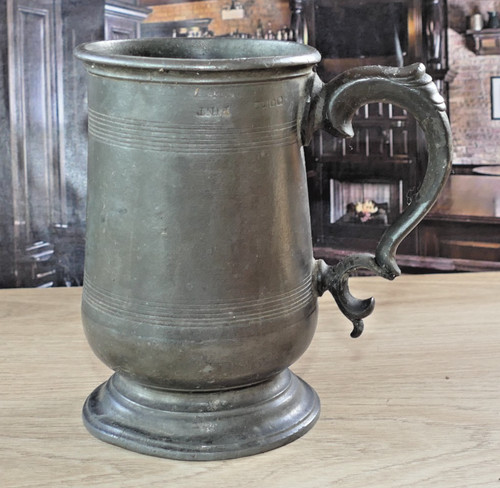 Antique pewter victorian - pewter-, or