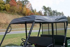 Kawasaki Mule 4010 Trans Roll Cage Soft Top Roof Made to Order Black