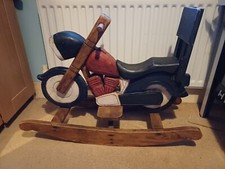 Solid Wood Motorbike