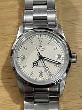 Smiths Everest PRS-25 White Dial - Excellent - 36mm Albino Explorer Style Watch