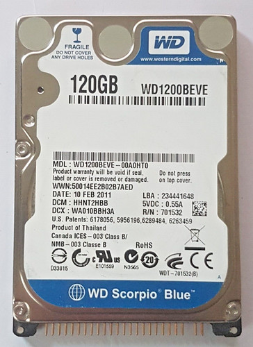120gb ide western digital - 120gb,