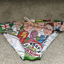 Men’s Budgy Smugglers England Cricket Barmy Army Swim Gym 36” Speedos Rugby