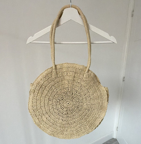 Primark round straw - round,