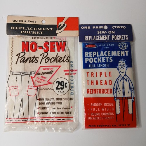 Vintage replacement pockets - replacement,