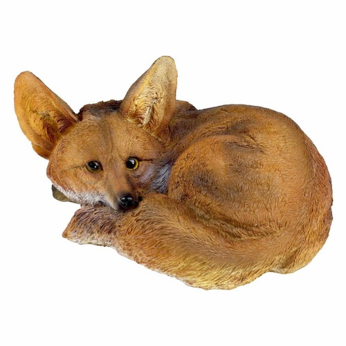 Red fox realistic laying - fox,