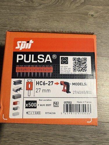 Spit pulsa nails 27mm - spit,