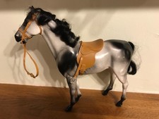 Sindy Horse Vintage Dappled Grey with saddle | Pedigree Toys | with original box