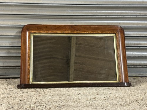 Antique edwardian overmantel - edwardian,