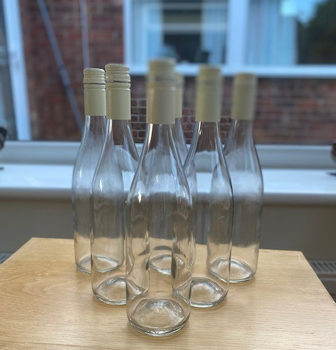 75cl empty clear - x,