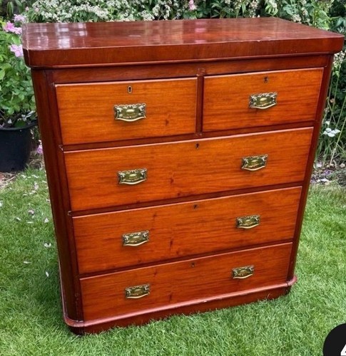 Antique mahogany drawer - antique,