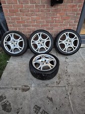 ALFA ROMEO Mito 2012 ALLOY WHEELS SET OF 4 SIZE 215/45R17 + FAST UK 🇬🇧 POST!