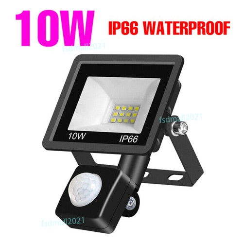 10w led floodlight pir - 10w,