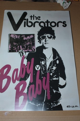 The vibrators punk poster - , a3
