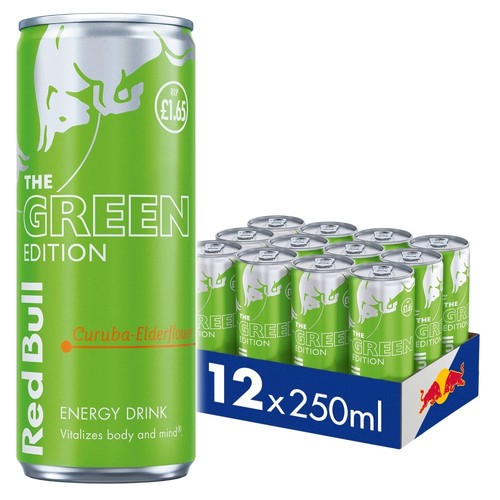 Red bull green edition - red,