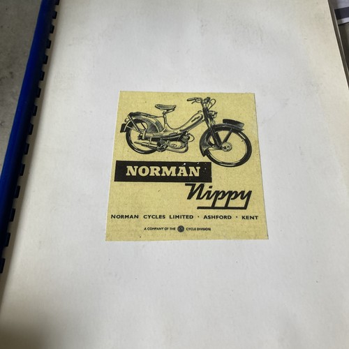 Norman nippy moped workshop - norman,