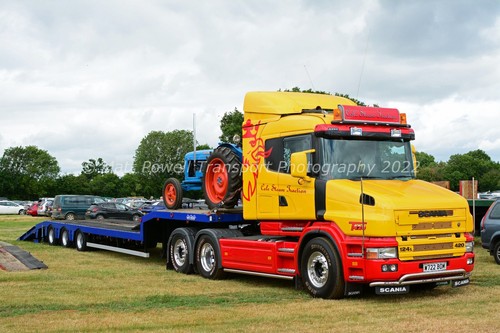 Truck photo 12x8 scania 124l - truck,