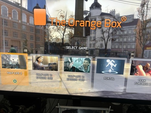 The orange box xbox - orange,
