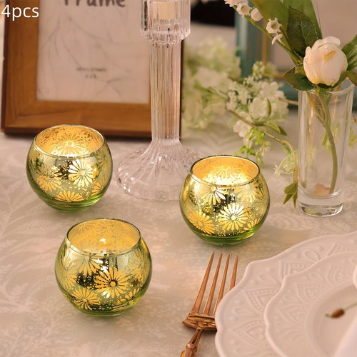 Set glass votive - set,