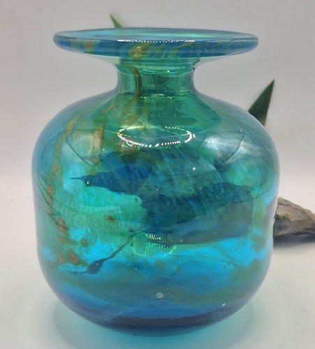 Studio art glass vase - studio,
