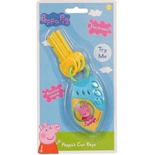 Peppa Pig Peppa's Electronic Sounds Toy Car Keys Childrens Xmas Stocking Filler