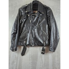Vintage Brooks Leather Moto