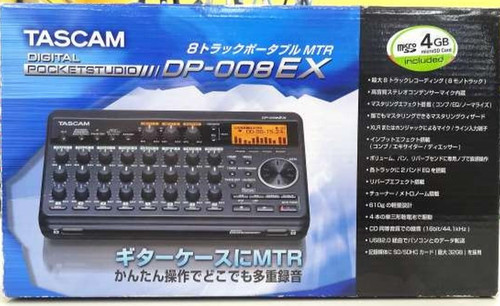 Tascam 008ex track - dp-008ex, 8-track